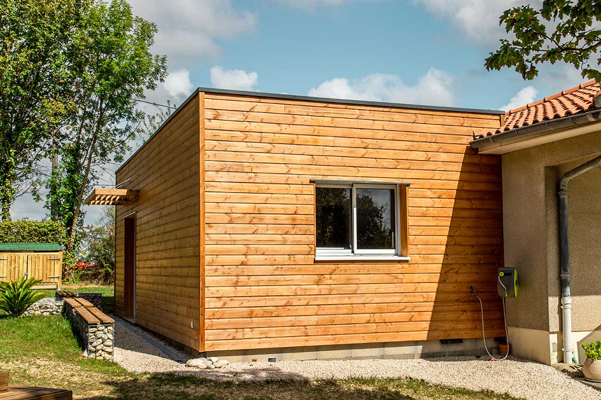 Garage en bois